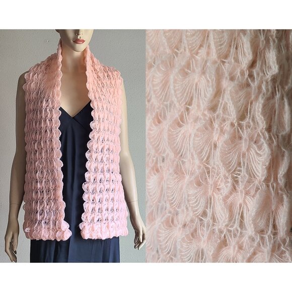 baby pink scarf - Picture 1 of 2